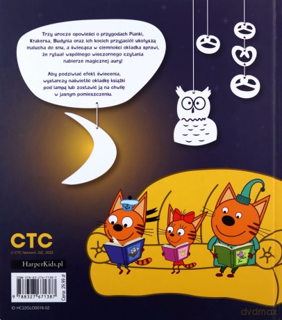 Kot-o-ciaki. 3 bajeczki przed snem [KSIĄŻKA]