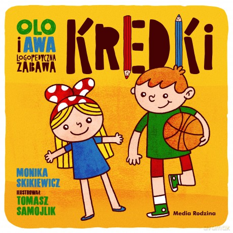 Kredki. Olo i Awa. Logopedyczna zabawa - Monika Skikiewicz [KSIĄŻKA]