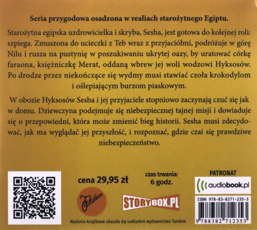 Książę piasków. Tajemnice pustyni (Tom 2) - Alisha Sevigny [AUDIOBOOK]