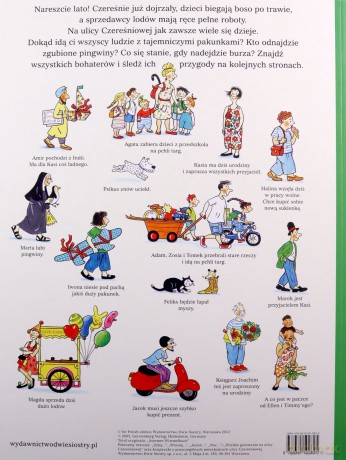 Lato na ulicy Czereśniowej - Rotraut Susanne Berner [KSIĄŻKA]