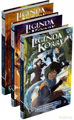 Legenda Korry. Wojna o wszystko (Tom 1-3) - Michael DiMartino, Irene Koh [KOMIKS]