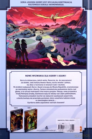 Legenda Korry. Wojna o wszystko (Tom 1-3) - Michael DiMartino, Irene Koh [KOMIKS]