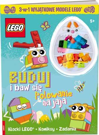 LEGO books Buduj i baw się Polowanie na jaja BBAZ-6602 [KSIĄŻKA]