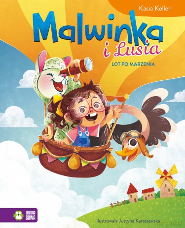 Lot po marzenia. Malwinka i Lusia (Tom 3) - Kasia Keller [KSIĄŻKA]