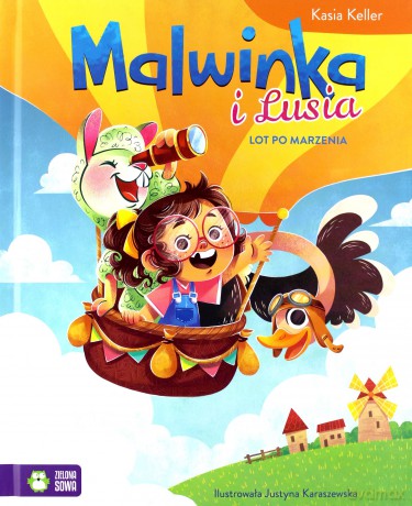 Lot po marzenia. Malwinka i Lusia (Tom 3) - Kasia Keller [KSIĄŻKA]