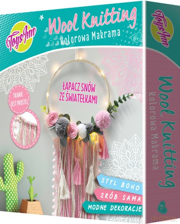 Makrama łapacz snów