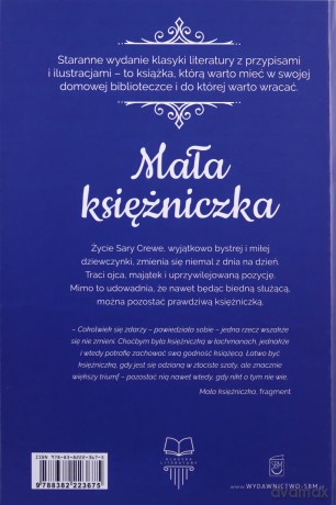 Mała księżniczka - Frances Hodgson Burnett [KSIĄŻKA]