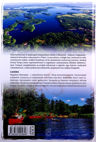Mazury. Atlas turystyczny - Magdalena Malinowska [KSIĄŻKA]