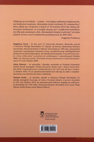 Metamorfozy. Słowiańskie światy wyobraźni [KSIĄŻKA]