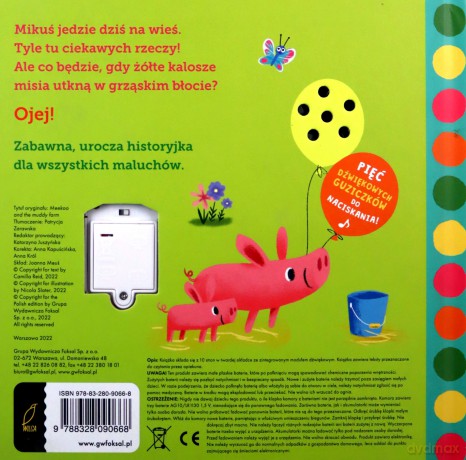 Mikuś i wizyta na wsi - Camilla Reid [KSIĄŻKA]