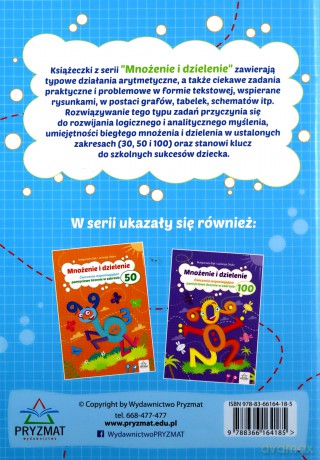 Mnożenie i dzielenie do 30 - Małgorzata Bąk, Jadwiga Dejko [KSIĄŻKA]