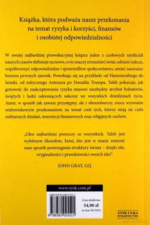 Na własne ryzyko. Ukryte asymetrie w codziennym życiu - Nassim Nicholas Taleb [KSIĄŻKA]