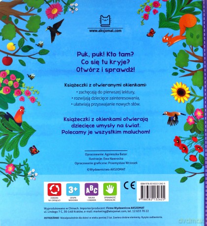 Na wsi. Książeczka z okienkami - Agnieszka Bator [KSIĄŻKA]