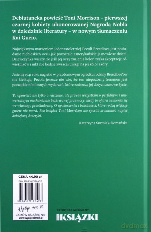 Najbardziej niebieskie oko - Toni Morrison [KSIĄŻKA]