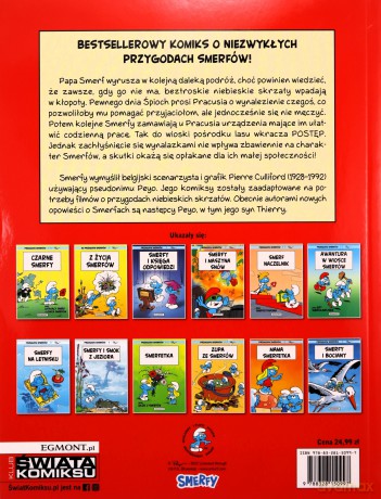 Nie igra się z postępem. Smerfy Komiks - Peyo [KOMIKS]