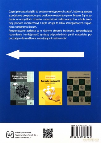 Nietypowe zadania z matematyki dla licealistów - Michał Kremzer [KSIĄŻKA]