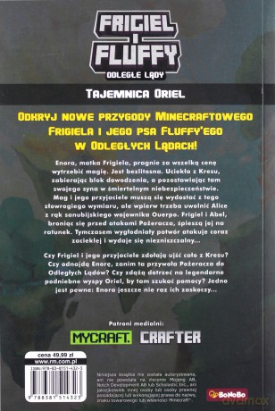 Odległe lądy. Tajemnica Oriel. Frigiel i Fluffy nieoficjalny przewodnik po świecie Minecraft - Nicolas Digard, Frigiel [KSIĄŻKA]