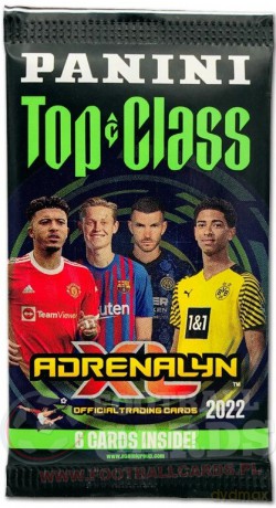 Panini Top Class Adrenalyn XL Saszetki z Kartami [FIGURKA]