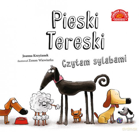 Pieski Tereski. Czytam sylabami - Joanna Krzyżanek [KSIĄŻKA]