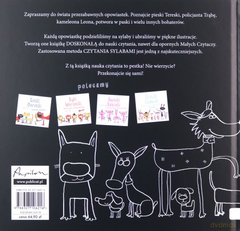 Pieski Tereski. Czytam sylabami - Joanna Krzyżanek [KSIĄŻKA]