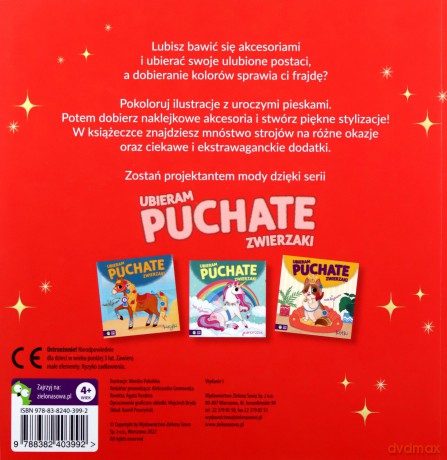 Pieski. Ubieram puchate zwierzaki [KSIĄŻKA]