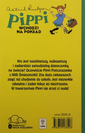 Pippi wchodzi na pokład - Astrid Lindgren [KSIĄŻKA]