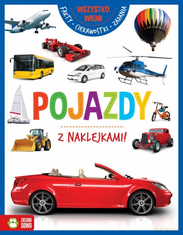 Pojazdy. Wszystko wiem! [KSIĄŻKA]