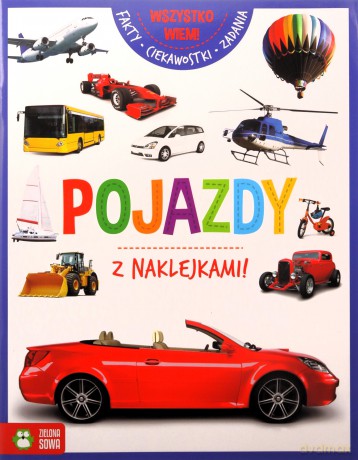 Pojazdy. Wszystko wiem! [KSIĄŻKA]