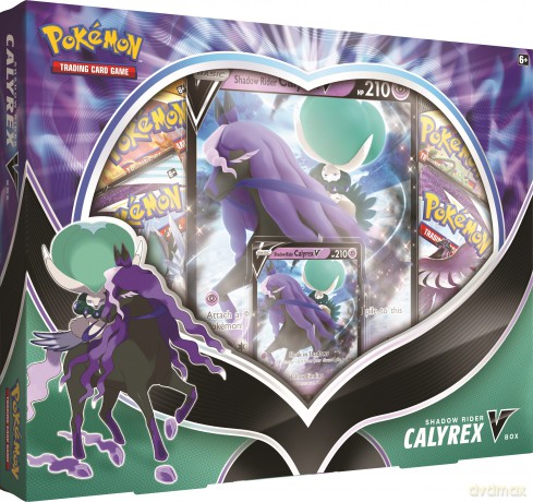 Pokemon TCG: V Box Calyrex (Shadow Rider) [FIGURKA]