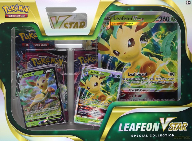 Pokemon TCG: V Star Special Collection (Leafeon) [FIGURKA]