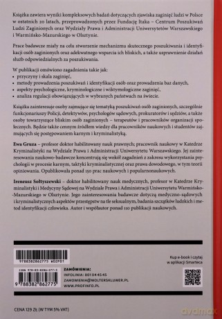 Poszukiwania osób zaginionych [KSIĄŻKA]