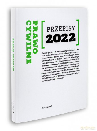 Prawo cywilne. Przepisy 2022 [KSIĄŻKA]