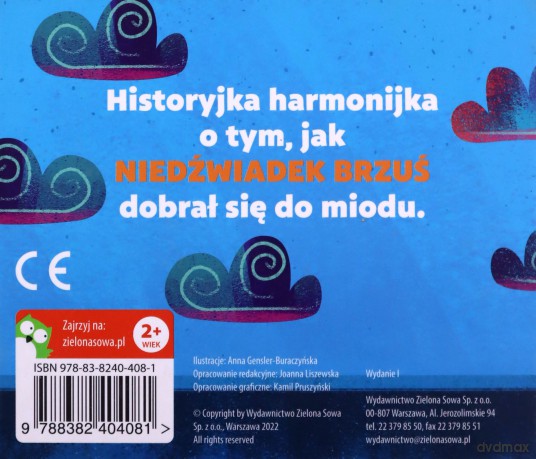 Psotny niedźwiadek. Historyjki harmonijki [KSIĄŻKA]
