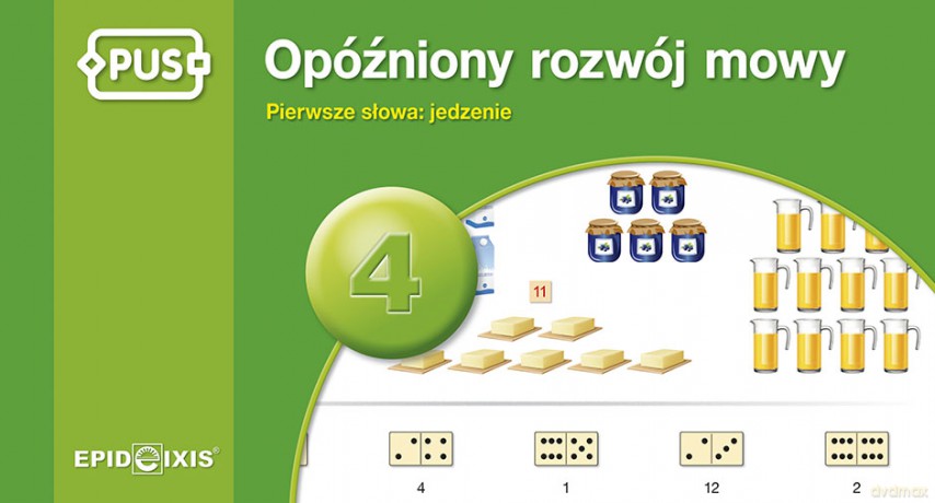 PUS Opóźniony rozwój mowy 4 Pierwsze słowa: jedzenie - Dominika Czachorowska [KSIĄŻKA]