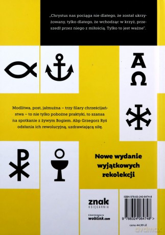 Rekolekcje. Modlitwa, post, jałmużna - Grzegorz Ryś [KSIĄŻKA]