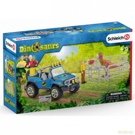 Samochód terenowy z miejscem dla dinozaura SLH41464 [FIGURKA]
