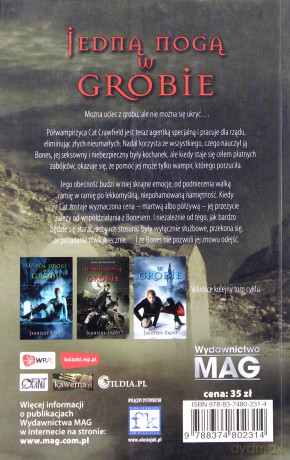 Jedną Nogą W Grobie - Jeaniene Frost [KSIĄŻKA]
