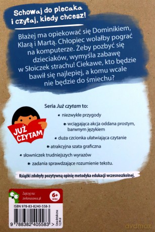 Słoiczek strachu. Już czytam - Barbara Supeł [KSIĄŻKA]