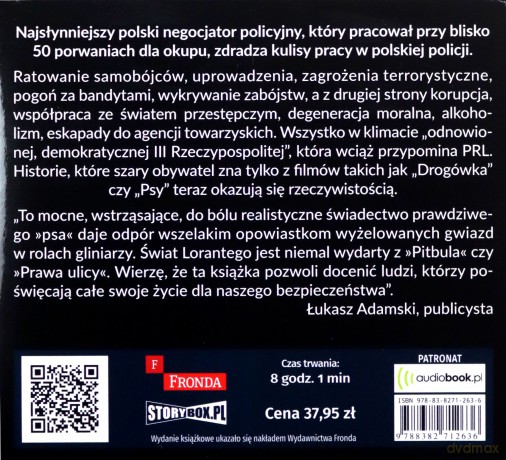 Spowiedź psa. Brutalna prawda o polskiej policji - Dariusz Loranty, Aleksander Majewski [AUDIOBOOK]