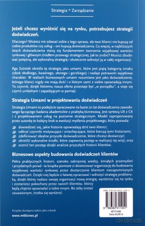 Strategia Umami. Jak połączyć biznes z projektowaniem doświadczeń i wyróżnić się na rynku - Aga Szóstek [KSIĄŻKA]