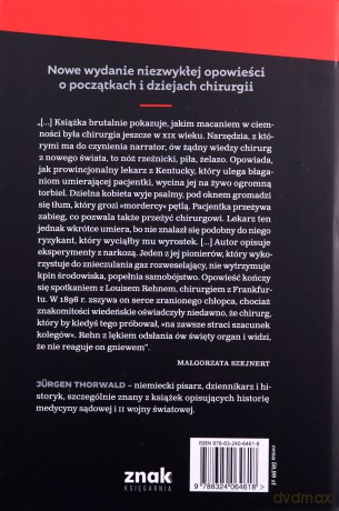 Stulecie chirurgów - Jürgen Thorwald [KSIĄŻKA]