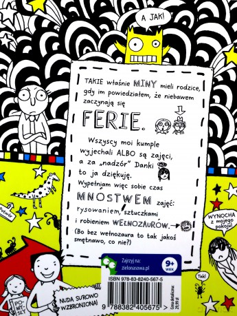 Superferie, kreacje i inne wariacje. Tomek Łebski - Liz Pichon [KSIĄŻKA]