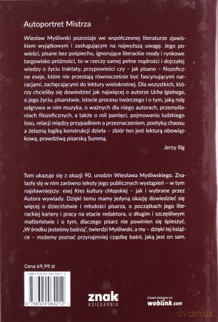 W środku jesteśmy baśnią. Mowy i rozmowy - Wiesław Myśliwski [KSIĄŻKA]