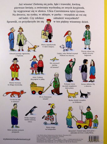 Wiosna na ulicy Czereśniowej - Rotraut Susanne Berner [KSIĄŻKA]