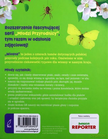 Wiosna. Młodzi przyrodnicy - Patrycja Zarawska [KSIĄŻKA]