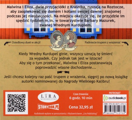 Wredny kurdupel. Malwina i Eliza na tropie (Tom 3) - Małgorzata J. Kursa [AUDIOBOOK]