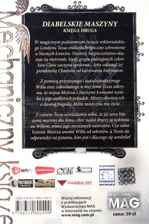 Mechaniczny Książe - Cassandra Clare [KSIĄŻKA]