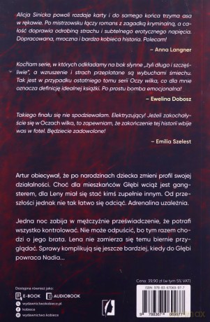 Zamknij oczy. Oczy wilka (Tom 4) - Alicja Sinicka [KSIĄŻKA]