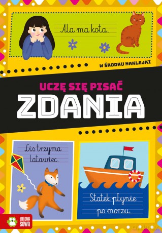 Zdania. Uczę się pisać [KSIĄŻKA]