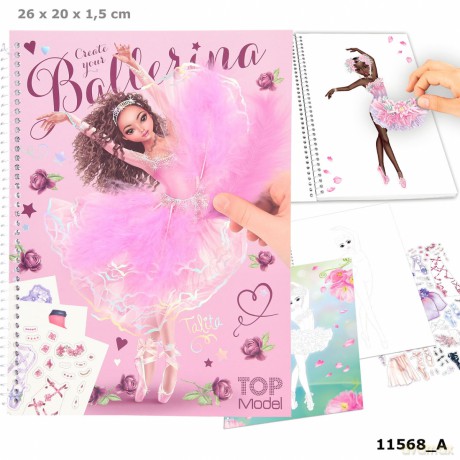 Zestaw kreatywny Baletnica Top Model 11568A